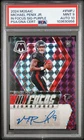 2024 Panini Mosaic In Focus Sig Michael Penix JR. #IFMPJ /49 Purple PSA 9 Auto10