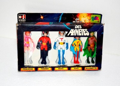 RAR! Schlacht der Planeten - Set 5 CEJI / Popy Figuren - Goldorak Epok