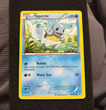 Squirtle 14/101 Plasma Blast Common Regular English 2013 Pokemon TCG Card