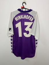 NWT RED BULL SALZBURG WUSTENROT 1998/2000 AWAY FOOTBALL SHIRT #13 WINKLHOFER
