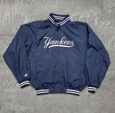Vintage 90s Majestic New York Yankees Onfield Jacket Size XL - Image 1 of 4