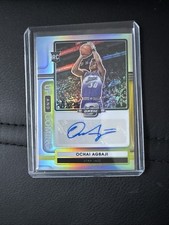 Ochai Agbaji 2022-23 Contenders Optic Up and Coming Auto #UCA-OAG - /125 - RC