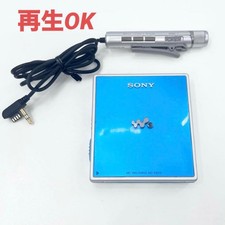 SONY MZ-E620 MiniDisc Player Recorder Walkman Blue Portable MD LCD Remote