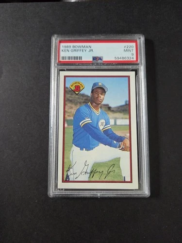 1989 Bowman Ken Griffey Jr. RC #220 PSA 9 MINT!  HOF!