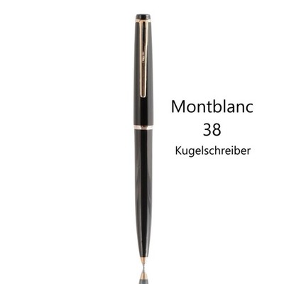 Montblanc Nº 38 Kugelschreiber  1960-1969 Ballpoint Polished Geschenk Set Pen