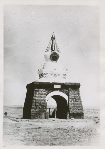 China Jehol War c. 1935 - Mantchukuo Symbol Tower