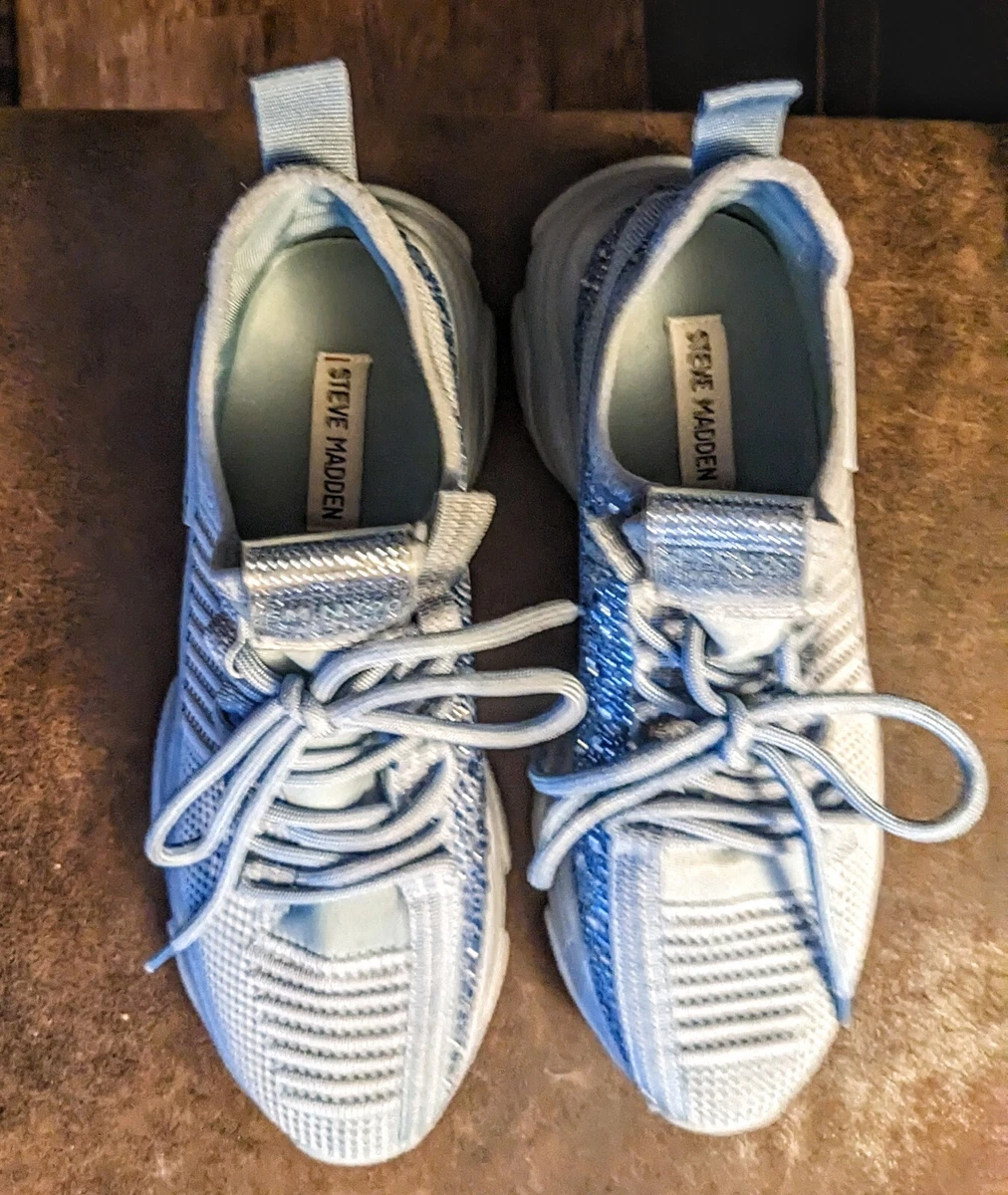 Steve madden sale blue slip ons