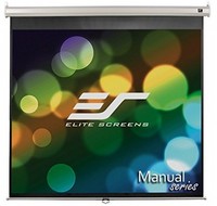 Elite Screens Manual, 119-inch 1:1, Pull Down Projection Manual Projector With Elite Screens Manual, 119-inch 1:1, Pull Down Projection Manual Projector With