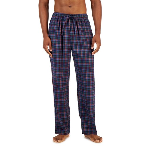 New Club Room Men's Blue Green Flannel Plaids Pajama Pants Size M eBay