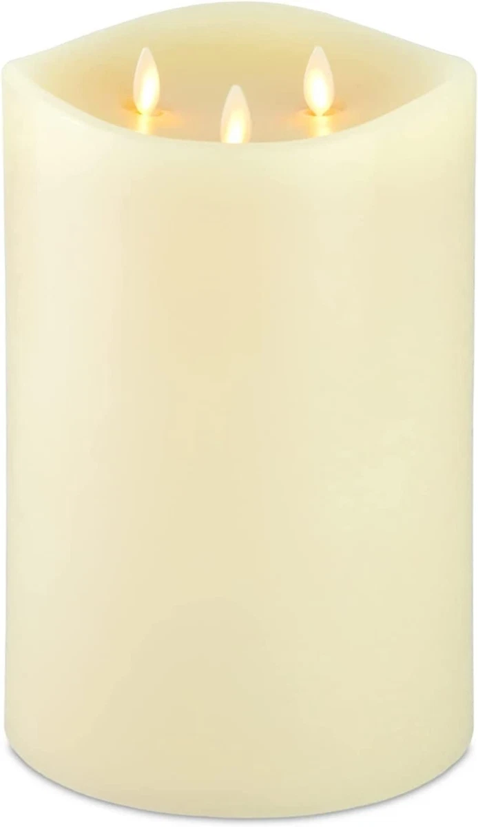 3 wick led candles outlet