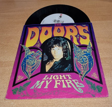 THE DOORS Ligth my fire 7" GERMANY SINGLE VINYL 1987 JIM MORRISON VERY RARE OOP