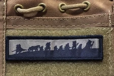 1x4 Lord of the Rings Morale Patch Tactical Military Army Badge Hook Flag