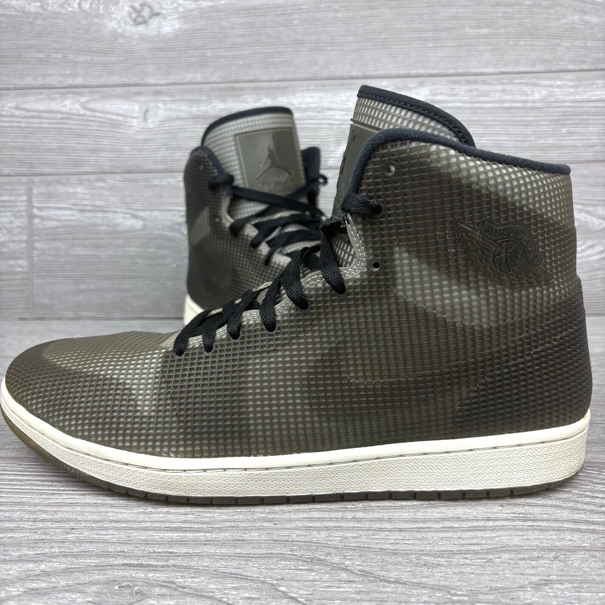 Nike Air Jordan Retro I 4LAB1 Reflective Silver Black Size 13 677690 012 Reflect Nike Air Jordan 4Lab1  main image 3
