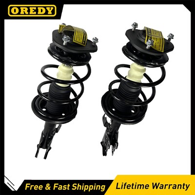Front Struts for USA Built 2009-2013 Toyota Corolla 1.8L w/ M10 Stud Coil Spring