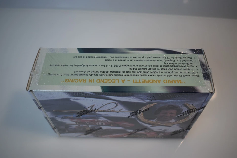 Hi-Tech 1992 Mario Andretti A Legend in Racing 50 Card Set Factory Sealed - Image 2 of 4