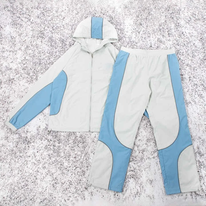 Mens Polyester Tracksuit Jacket Jogger Set Nylon Sweat Pant Windbreaker Outdoor
Opens in a new windo