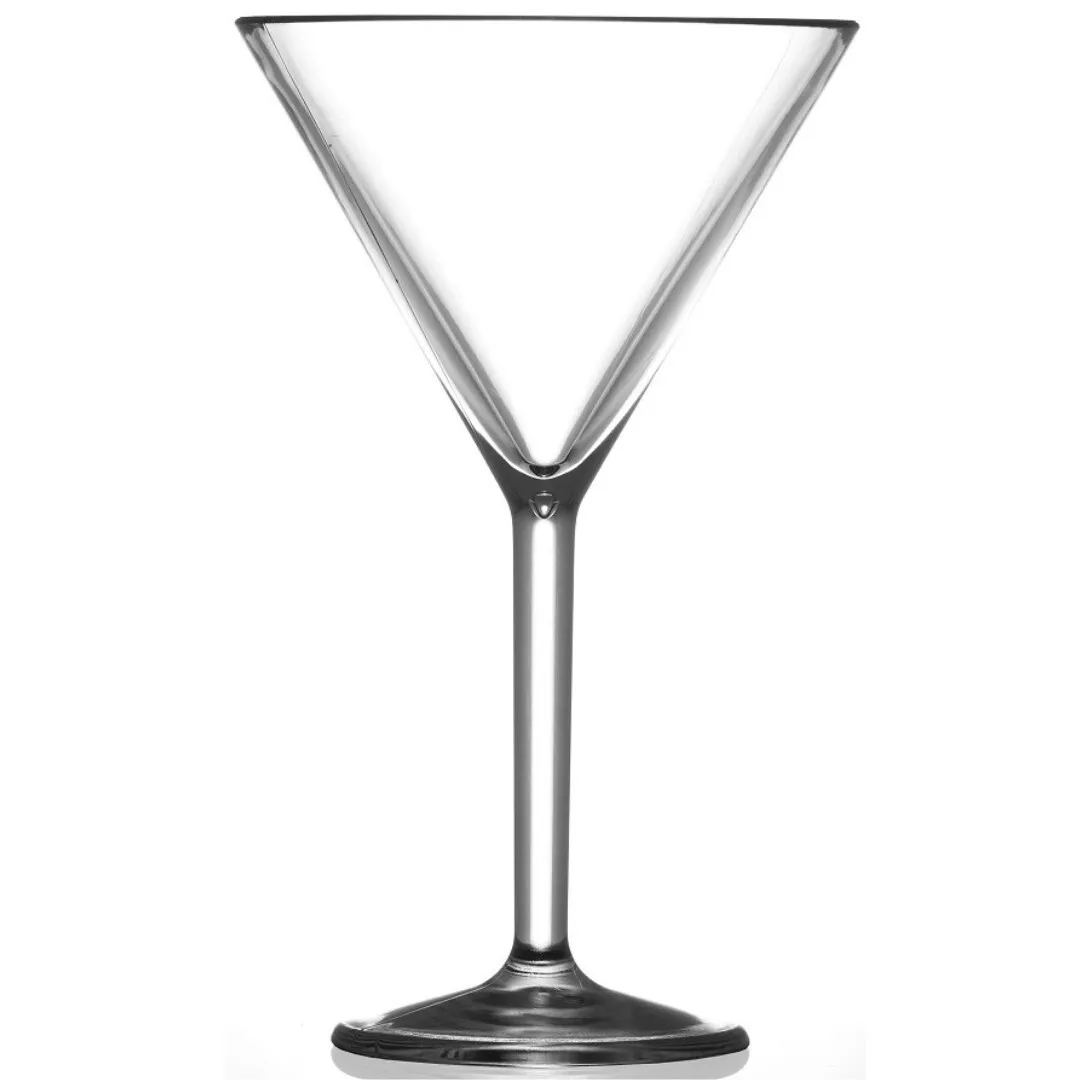 Martini on sale plastic glasses