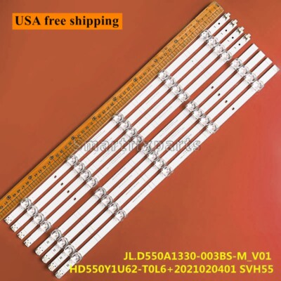 LED strips for Hisense 55R6G 55A6G 55R6095G5 55R6070G HD550Y1U72-T0L1 SVH550FA1