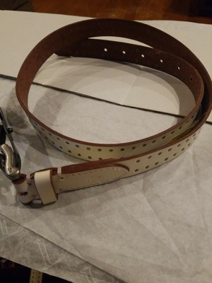 leather belt ebay