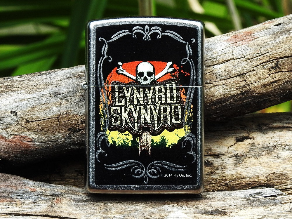 Lynyrd Skynyrd Zippo Lighter - Sweet Home Alabama - Ronnie Van