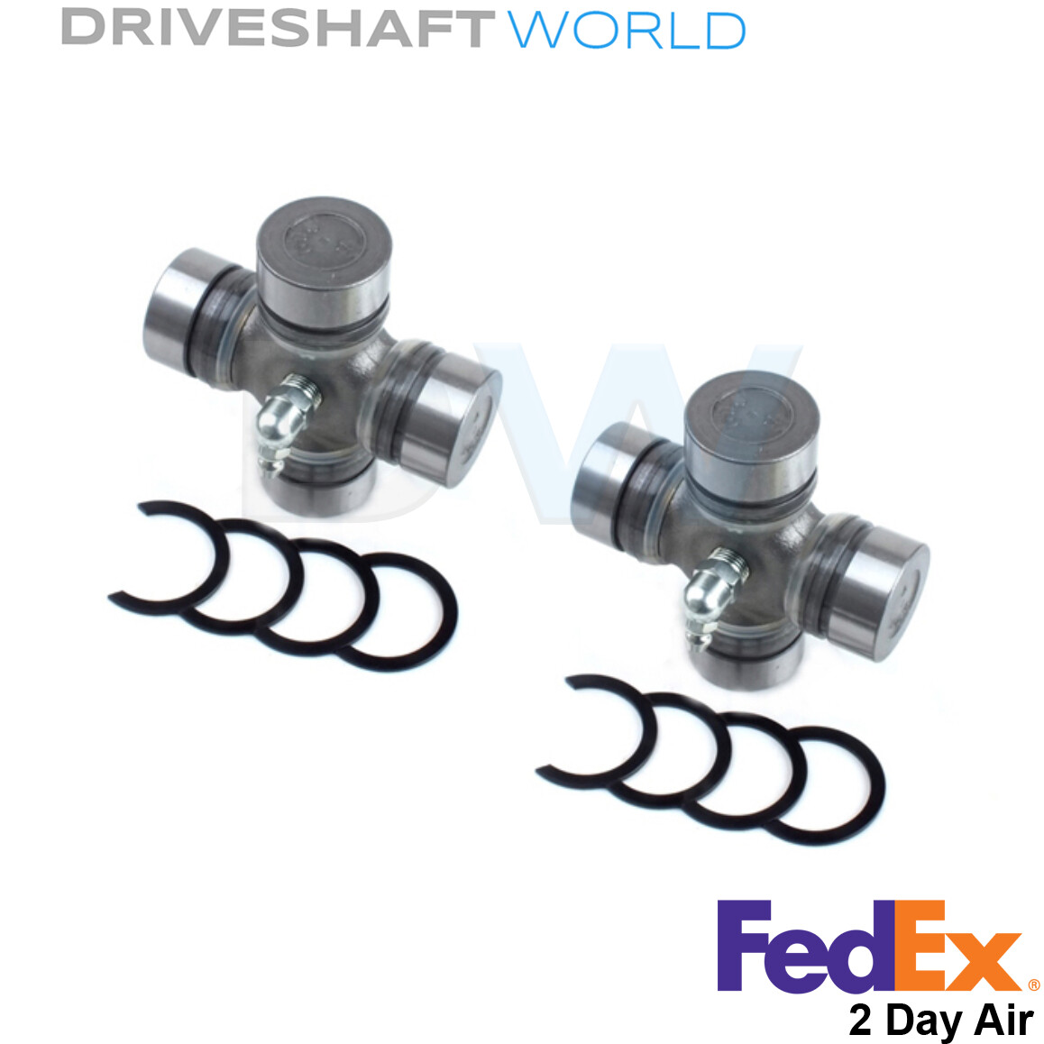 2x Driveshaft Universal Joints for Kia Sorento Propeller Shaft 49598