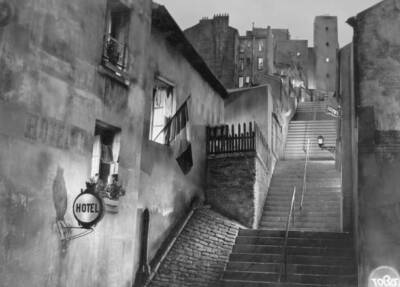 Location establishing shot French film '14 Juillet' directed - 1932 Old Photo