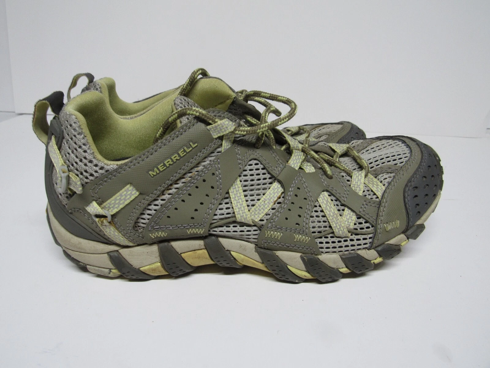 merrell waterpro maipo vibram lace up hiking shoes