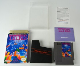 TETRIS NES Nintendo 1989 Completo Original Cl&aacute;sico Vintage Caja Videojuego 