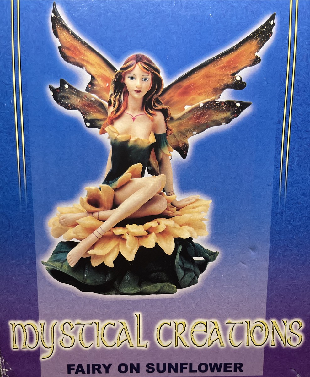 Mystical Creations “FAIRY on SUNFLOWER” 🌻10