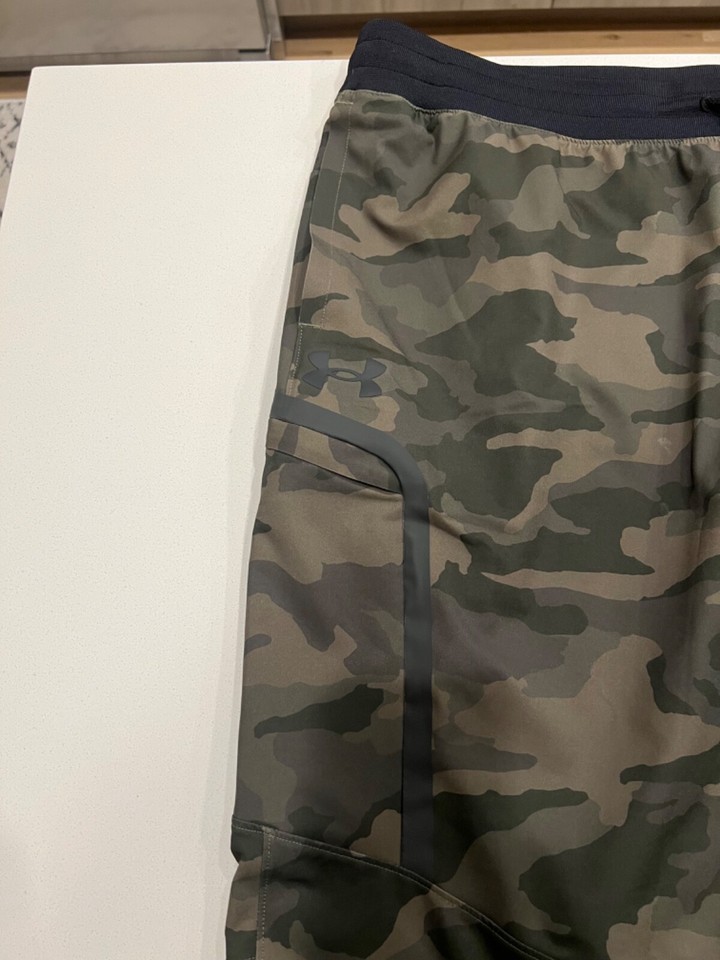 Under Armour Sportstyle Elite Green Camo Cargo Pants 3XL eBay