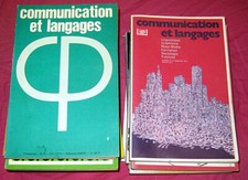 Exceptionnel. Communication et langages. Lot bradé de 20 n°. 1970 - 1993.