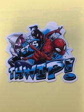 STICKER: Marvel Spider-Man Venom Peter Parker Gwen Sandy Lion brand