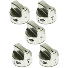 318282310 Knob Compatible with Kenmore Frigidaire Range AP3774164 PACK OF 5