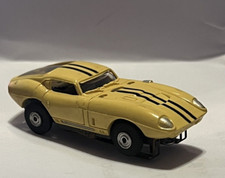 Aurora Thunderjet Tjet COBRA GT - Cream HO Slot Car 1375