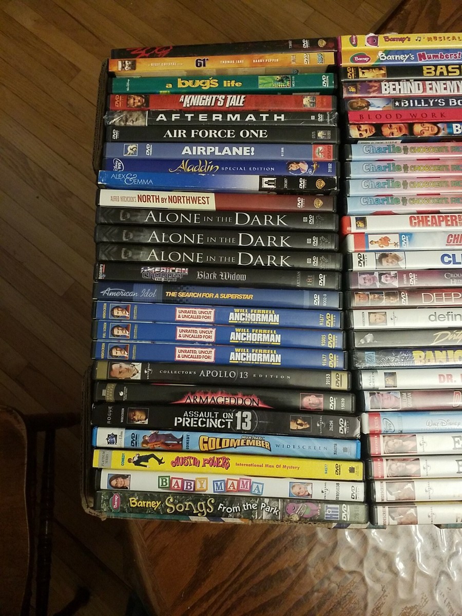 DVD Movies ACTION, DRAMA, FAMILY, CLASSICS, HORROR, SCI-FI, COMEDY