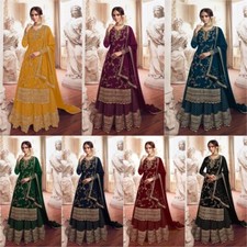 Bollywood Suit Indian Kameez Salwar Party party Women Anarkali Gown Pakistani