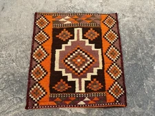 Pillow kilim, fantastic handmade square kilim, 100%wool.  Details below.