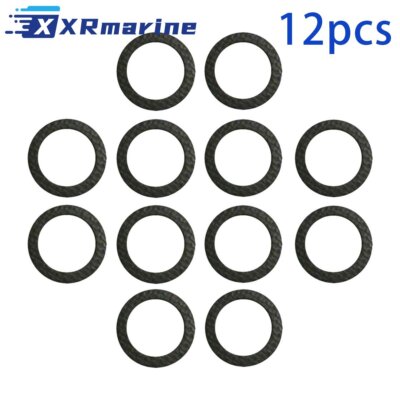 12PCS Drain Screw Dichtung Für Quecksilber Außenbord Und Mercruiser Sterndrive