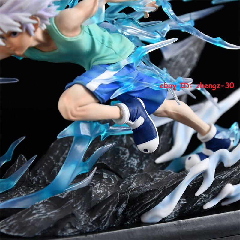 H18CM HUNTER×HUNTER KILLUA ZAOLDYECK Figure Anime Statue Model
