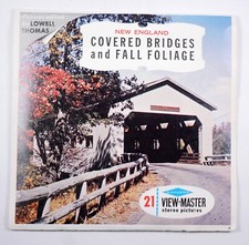 View-Master New England Covered Bridges Fall Foliage - 3 reels A327