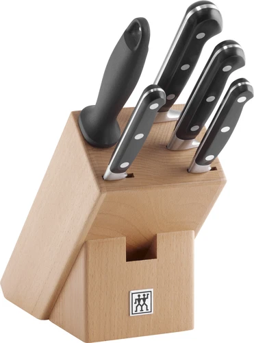 Zwilling 6pc Knife Block Professional S Knife Block Chef Knife Bread Knife