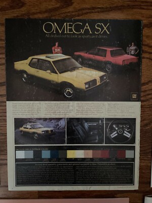 オールド　パンフレット 1979-1990 OLDSMOBILE Sales Brochures Lot of 6 Cutlass