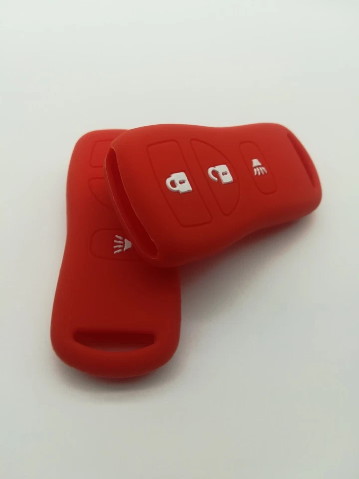 2*Cubierta de llave llavero para NISSAN XTERRA PATHFINDER FRONTIER TITAN VERSA SENTRA ARMADA Foto 4 de 4