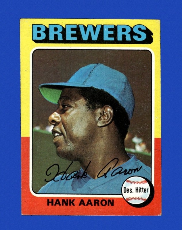 1975 Topps Set-Break #660 Hank Aaron EX-EXMINT *GMCARDS*
