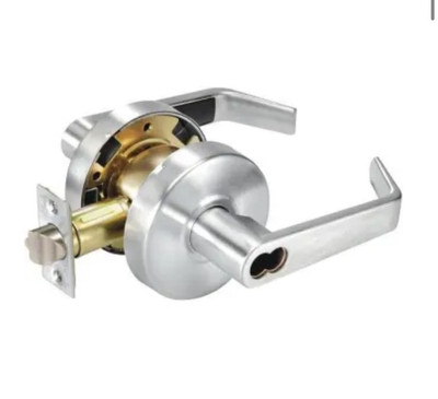 Assa Abloy Accentra 4605LN BAU 626 Lever Lockset Mechanical 2 3/4  Deadlocking