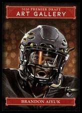 2020 SAGE HIT Brandon Aiyuk #AG-14 Art Gallery
