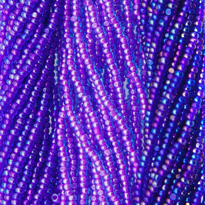 Czech 11/0 True Cut Preciosa Opaque Royals Bundle Rocaille Glass Seed Beads