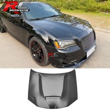 Fit 11-23 Chrysler 300 Sedan Srt Style Cowl Vented Extractor Front Bumper Hood Fit 11-23 Chrysler 300 Sedan Srt Style Cowl Vented Extractor Front Bumper Hood
