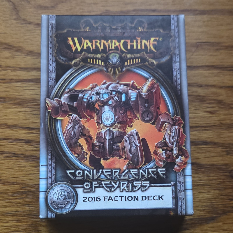 Privateer Press Warmachine Convergence of Cyriss 2016 Faction Deck PIP 91108