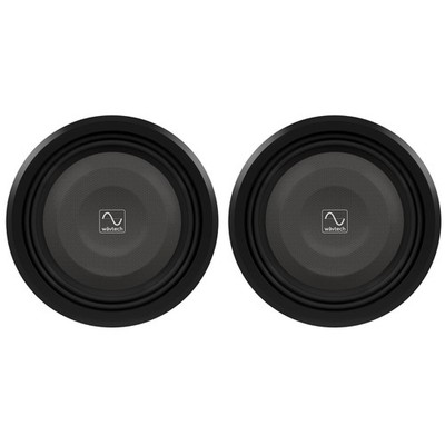 Wavtech Two thinPRO12-2 750 Watt 12'' Shallow Subwoofers 2 ohm